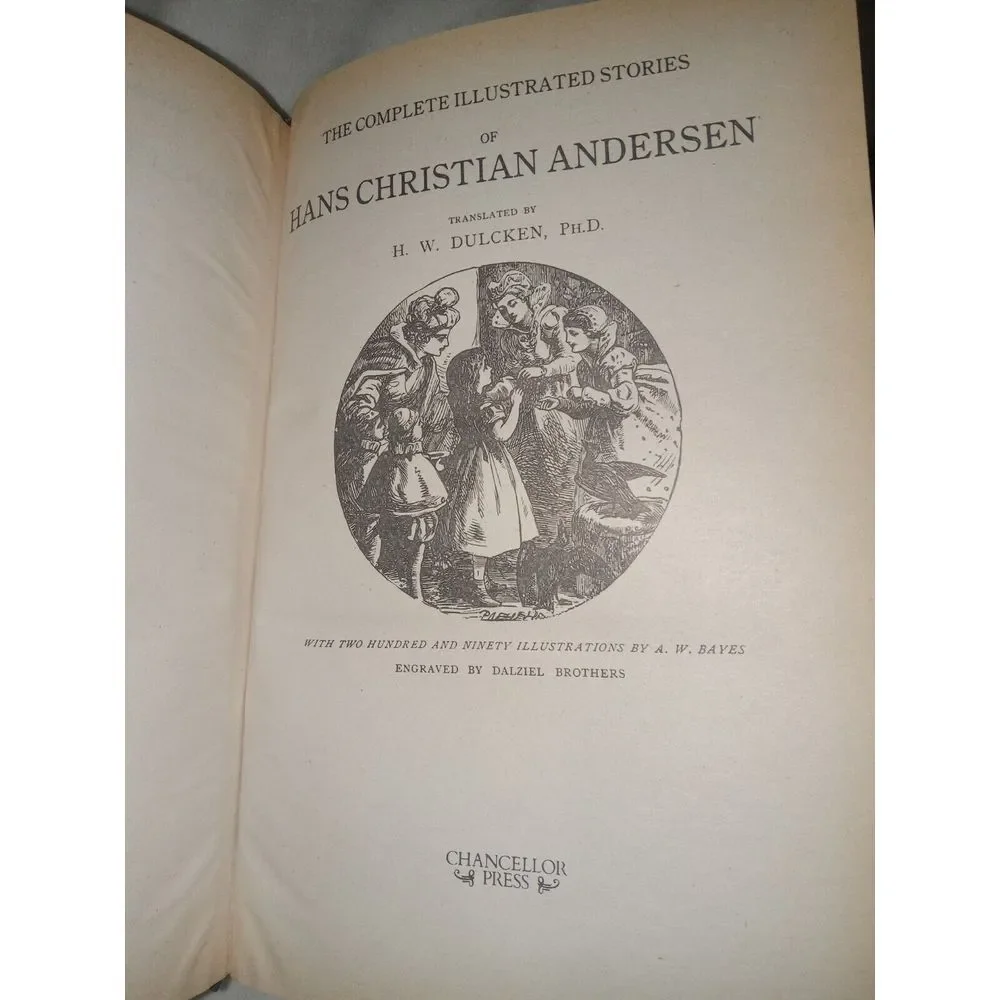 Complete Illustrated Stories of Hans Christian‎ Andersen - Hardcover - GOOD